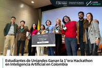 Estudiantes de Uniandes Ganan la 1°era Hackathon en Inteligencia Artificial en Colombia