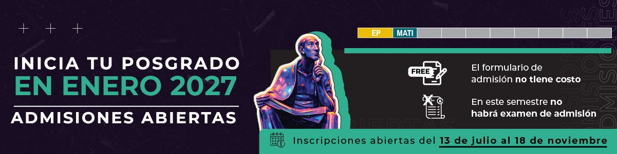 Admisiones abiertas MATI