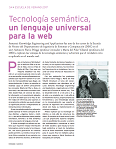 Tecnología semántica, un lenguaje universal para la web