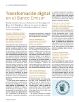 Transformación digital en el Banco Emisor