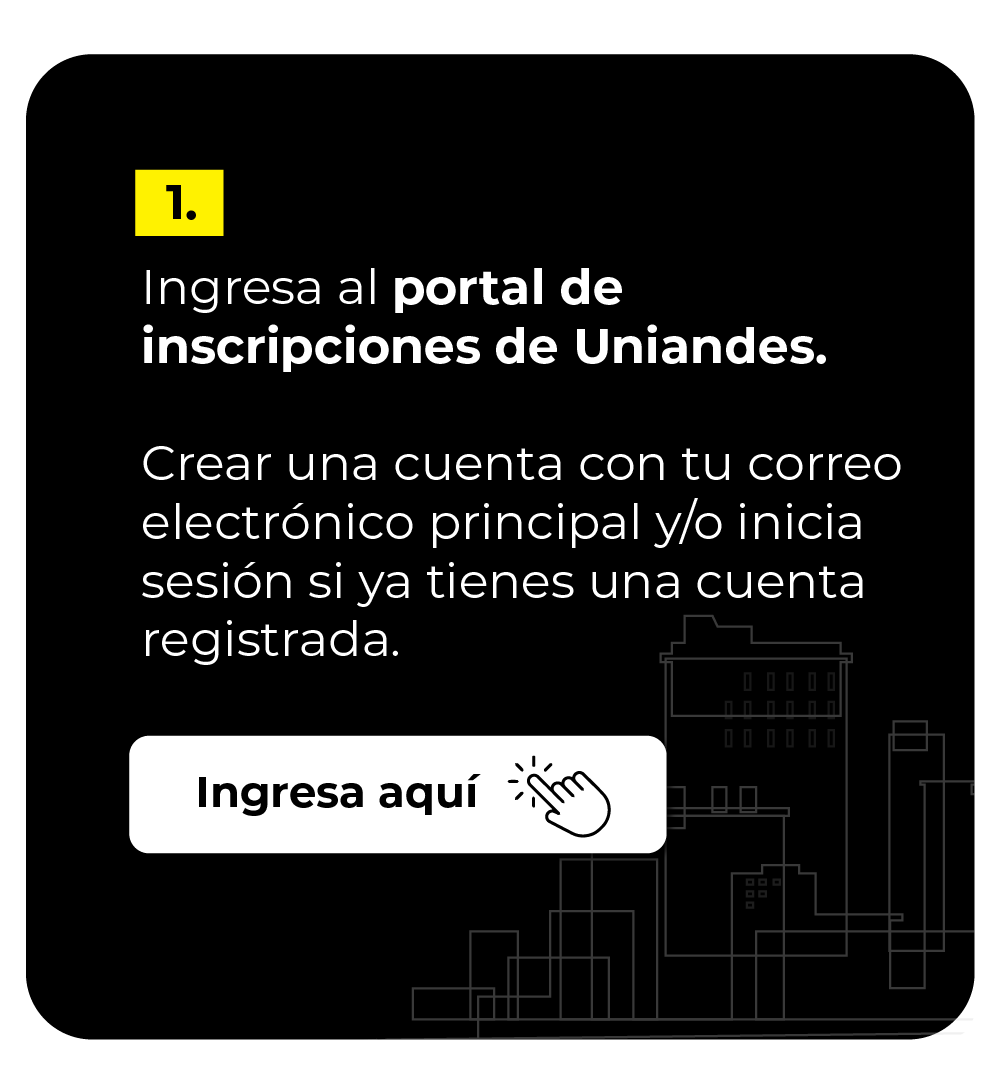 Ingreso al portal de inscripciones