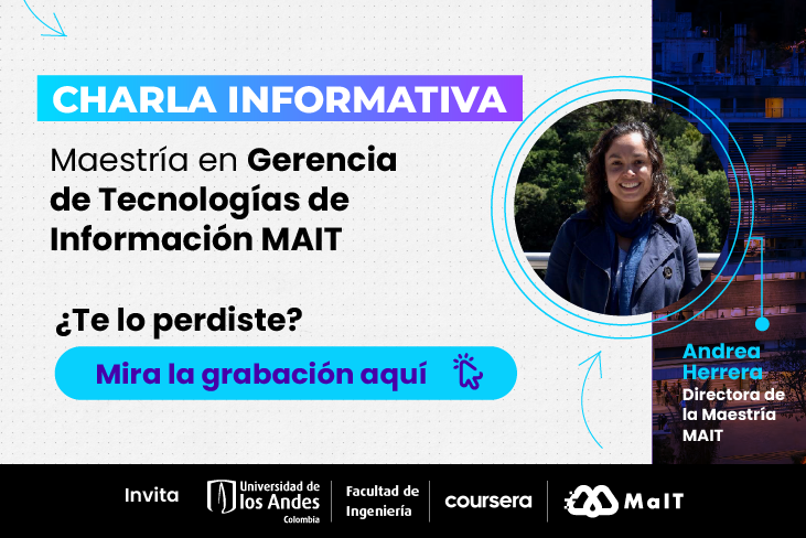 WEBINAR | Charla informativa: Maestría en Gerencia de Tecnologías de la Información