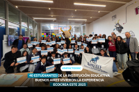 40 estudiantes de la Institución Educativa Buenos Aires de Soacha vivieron la experiencia EcoCrea este 2025