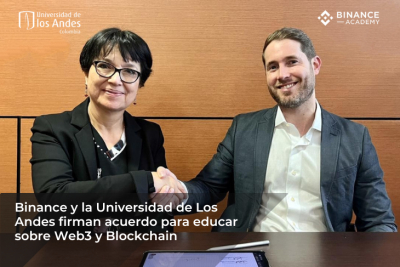 Binance y la Universidad de Los Andes firman acuerdo para educar sobre Web3 y Blockchain