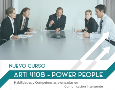 ¡Nuevo curso! ARTI - 4108 Power People