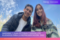 Mariana y Juan Esteban fueron los elegidos para la representación estudiantil DISC