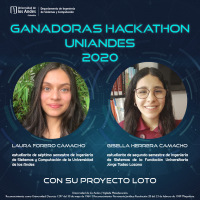Ganadoras Hackathon Uniandes 2020