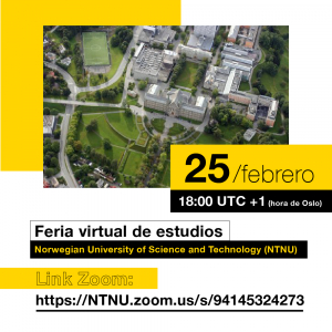 Feria virtual de estudios - Norwegian University of Science and Technology (NTNU)