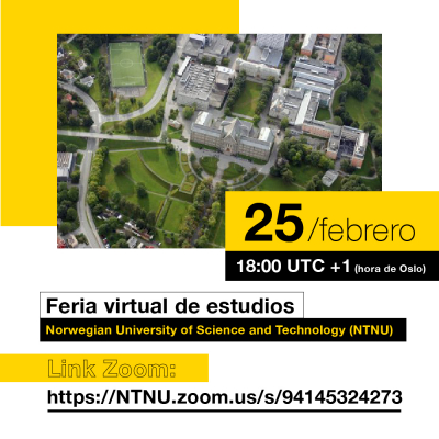 Feria virtual de estudios - Norwegian University of Science and Technology (NTNU)
