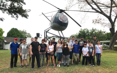 Profesores y administrativos del departamento participaron en Piloto por un Día