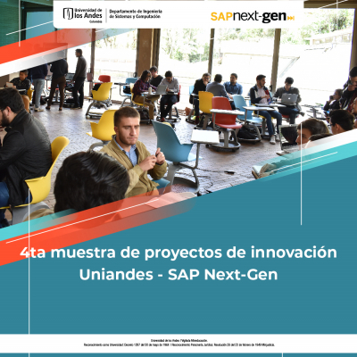 Memorias 4ta muestra de proyectos Uniandes - SAP Next-Gen