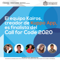 El equipo Kairos, creador de Kuppo App, es finalista del Call for Code University Edition 2020
