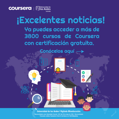 Ya puedes acceder a más de 3800 cursos de Coursera