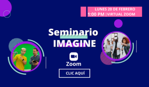 #LunesDeImagine | Prógramate el próximo lunes 20 de feb