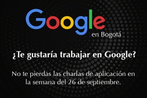 Google visita Bogotá en septiembre