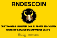 ¡Orgullo DISC! El proyecto AndesCoin fue el ganador en “ExpoAndes” en la Semana de Innovación 2022-2