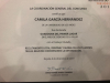 Camila García Hernández ganadora del 1er lugar en el área de Ciencias de la Salud del Concurso Nacional Otto de Greiff 2019