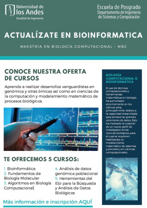 Actualízate en Bioinformatica