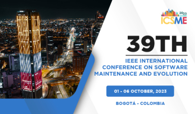 ICSME 2023 #SeeYouInBogota