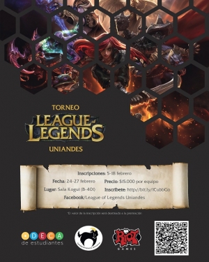 Torneo League of Legends - Uniandes