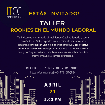 Taller: Rookies en el Mundo Laboral