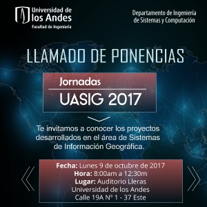 Convocatoria Jornadas UASIG 2017