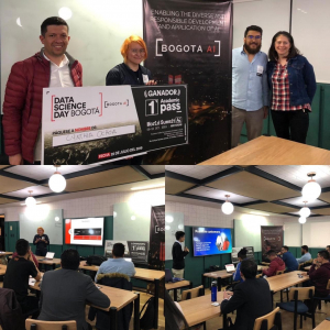 Cynthia Ochoa ganadora Data Science Day