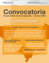 Convocatoria Pasantías de investigación pregrado 2020