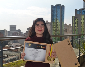 Egresada Ana Maria Cardenas, obtuvo reconocimiento Mejor Saber Pro en Ingeniería.