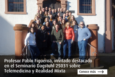 Profesor Pablo Figueroa, invitado destacado en el Seminario Dagstuhl 25031 sobre Telemedicina y Realidad Mixta