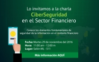 Charla CiberSeguridad en el Sector Financiero