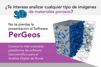 Presentación del Software PerGeos - Analiza cualquier tipo de imágenes 3D de materiales porosos