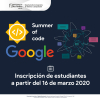 Google Summer of Code - Applications open March 16, 2020 at 13:00